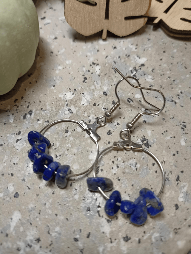 Boucles d'oreilles Lapis Lazuli
