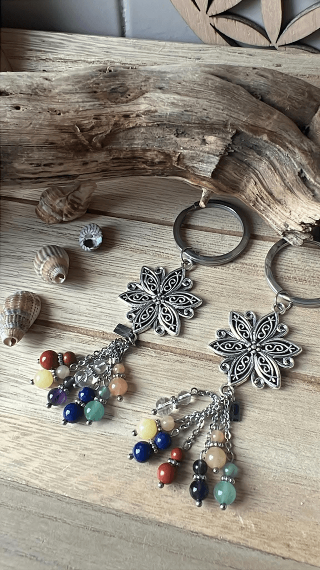 Porte clé 7 chakras 