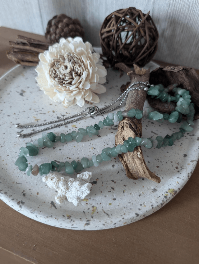 Collier aventurine 