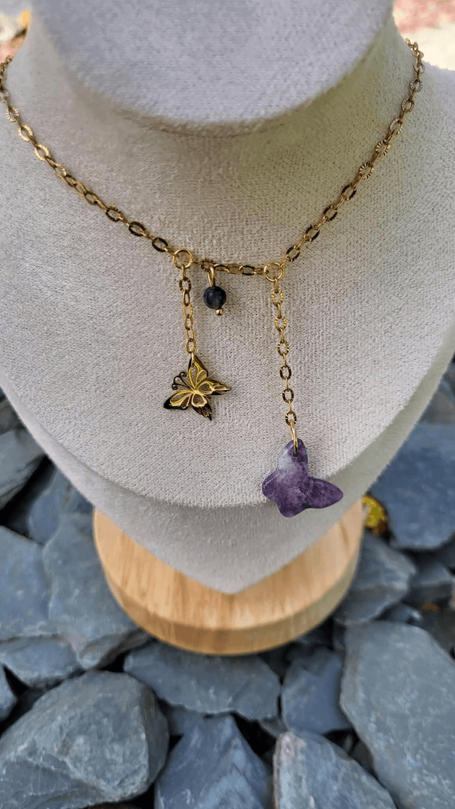 Collier Lépidorite