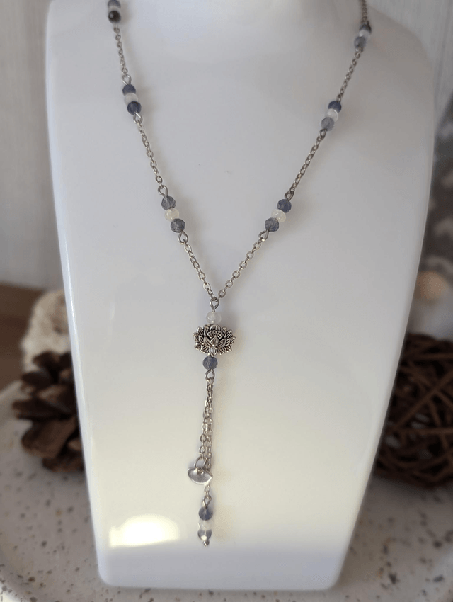 Collier fleur de lotus 