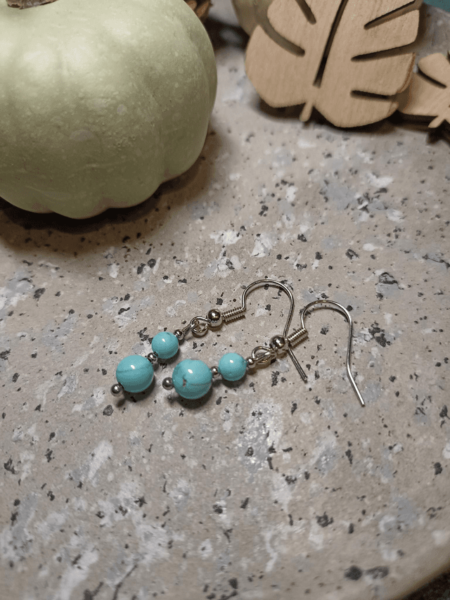 Boucles d&#039;oreilles Turquoise 