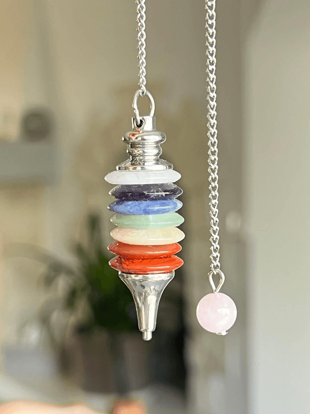 Pendule 7 chakras 
