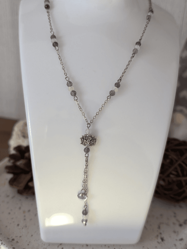Collier fleur de lotus 